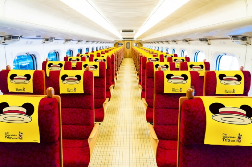 Disney's Mickey Shinkansen train live in May